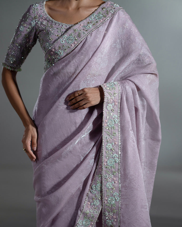 Multi Resham Saree