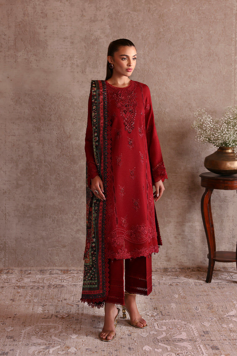 Deep Maroon Shirt & Izaar