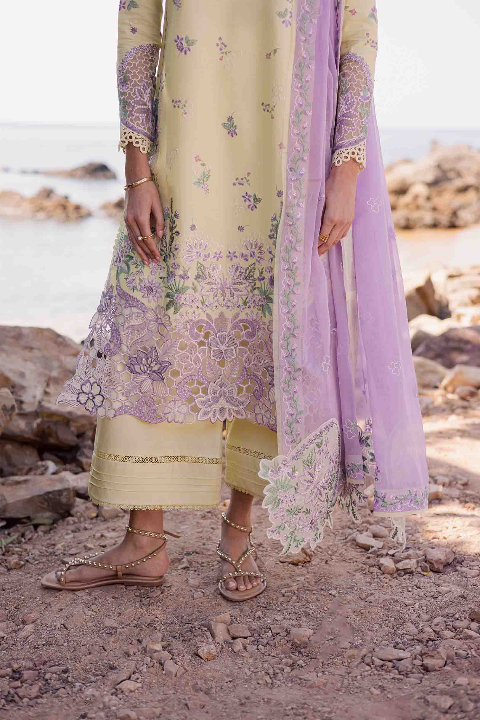 Aster Pale Yellow Shirt Set