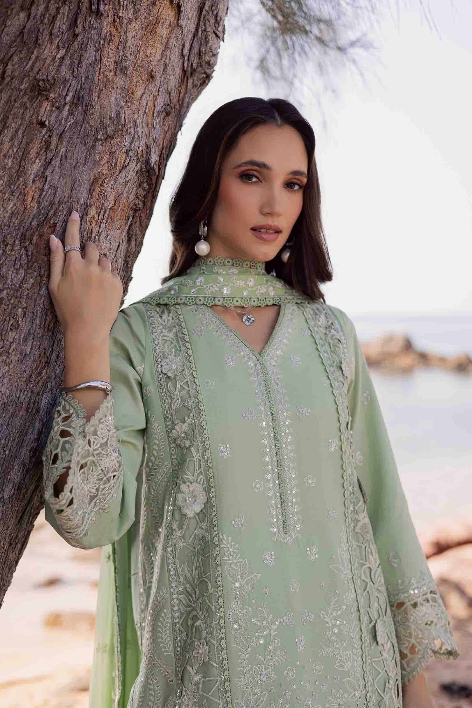 Jasmine Mint Green Shirt Set