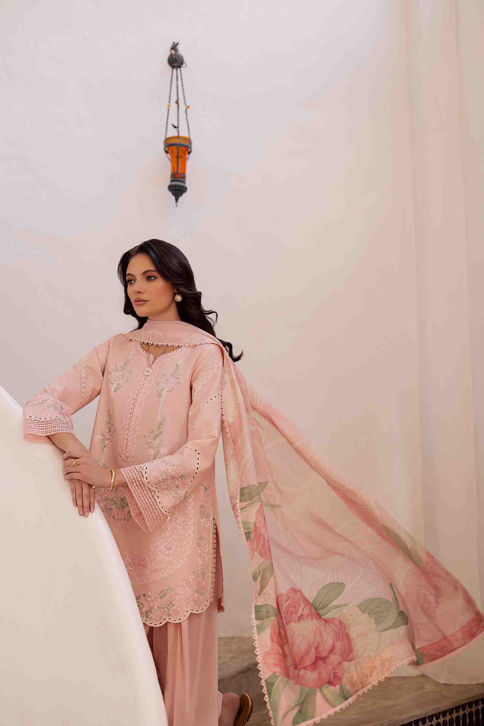 Bloom Powder Pink Shirt Set