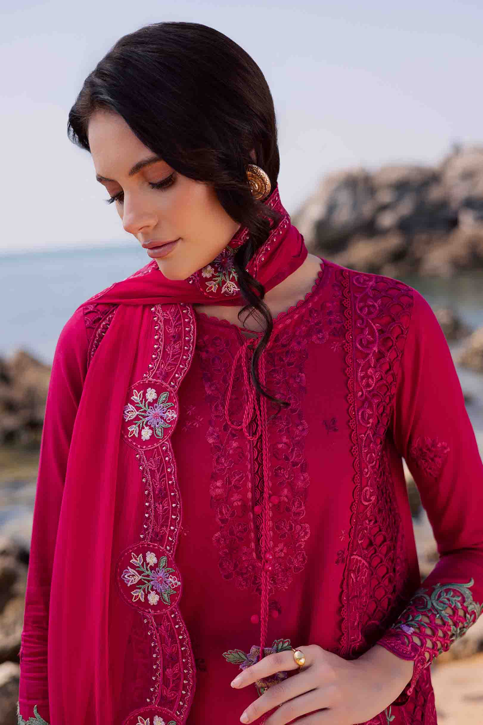 Wild Berry Pink Shirt Set