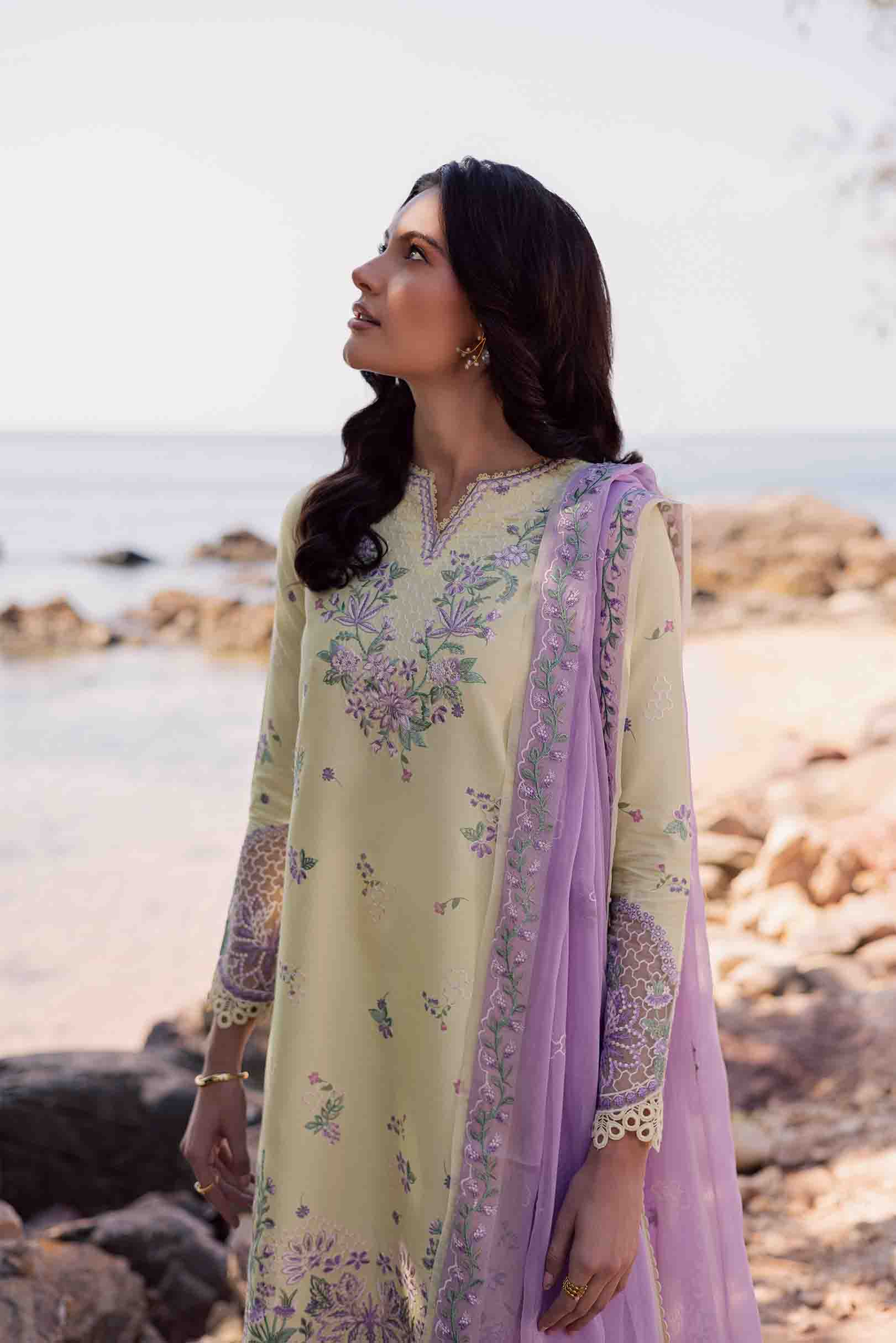 Aster Pale Yellow Shirt Set