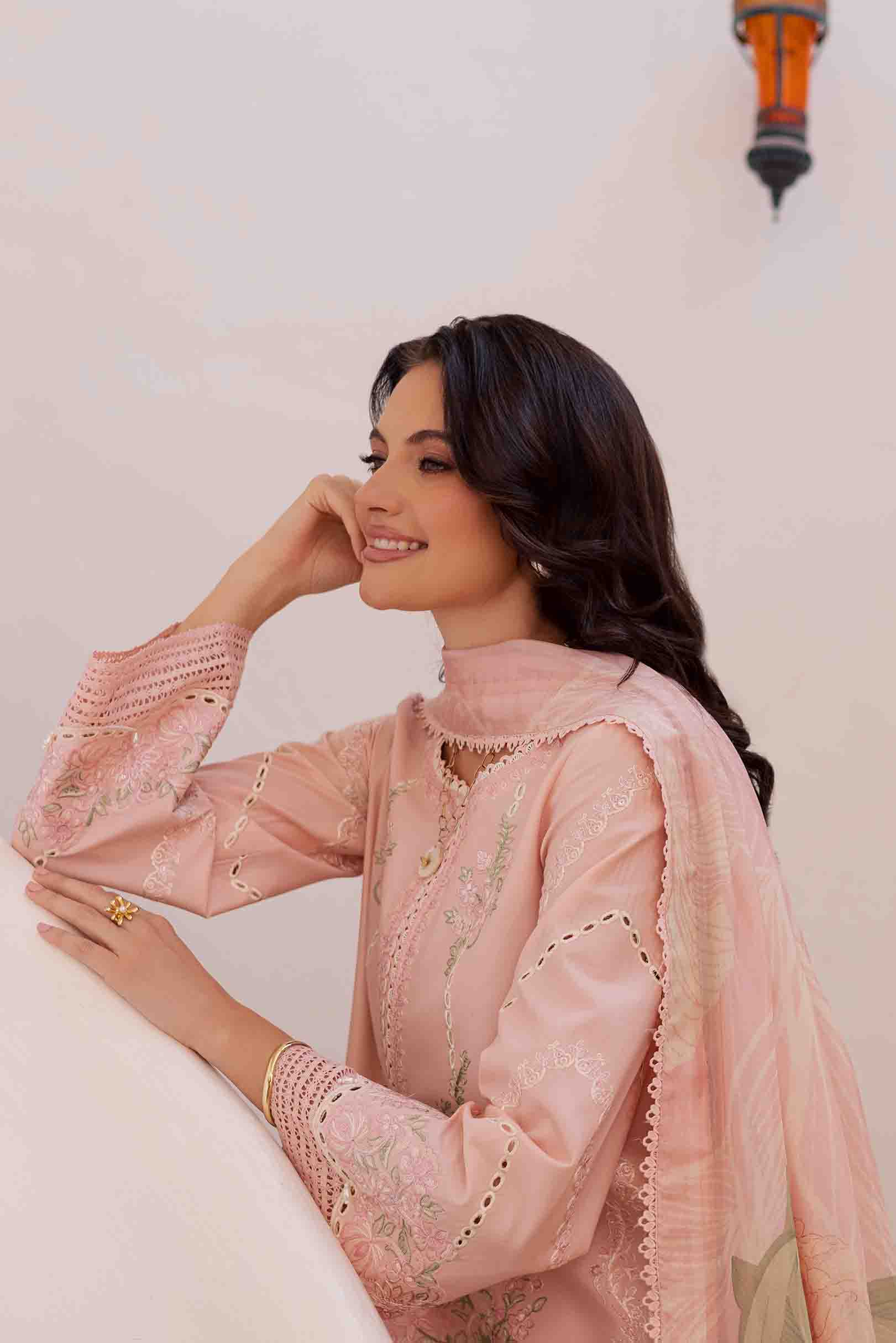 Bloom Powder Pink Shirt Set