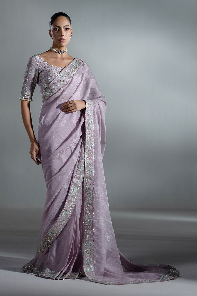Multi Resham Saree