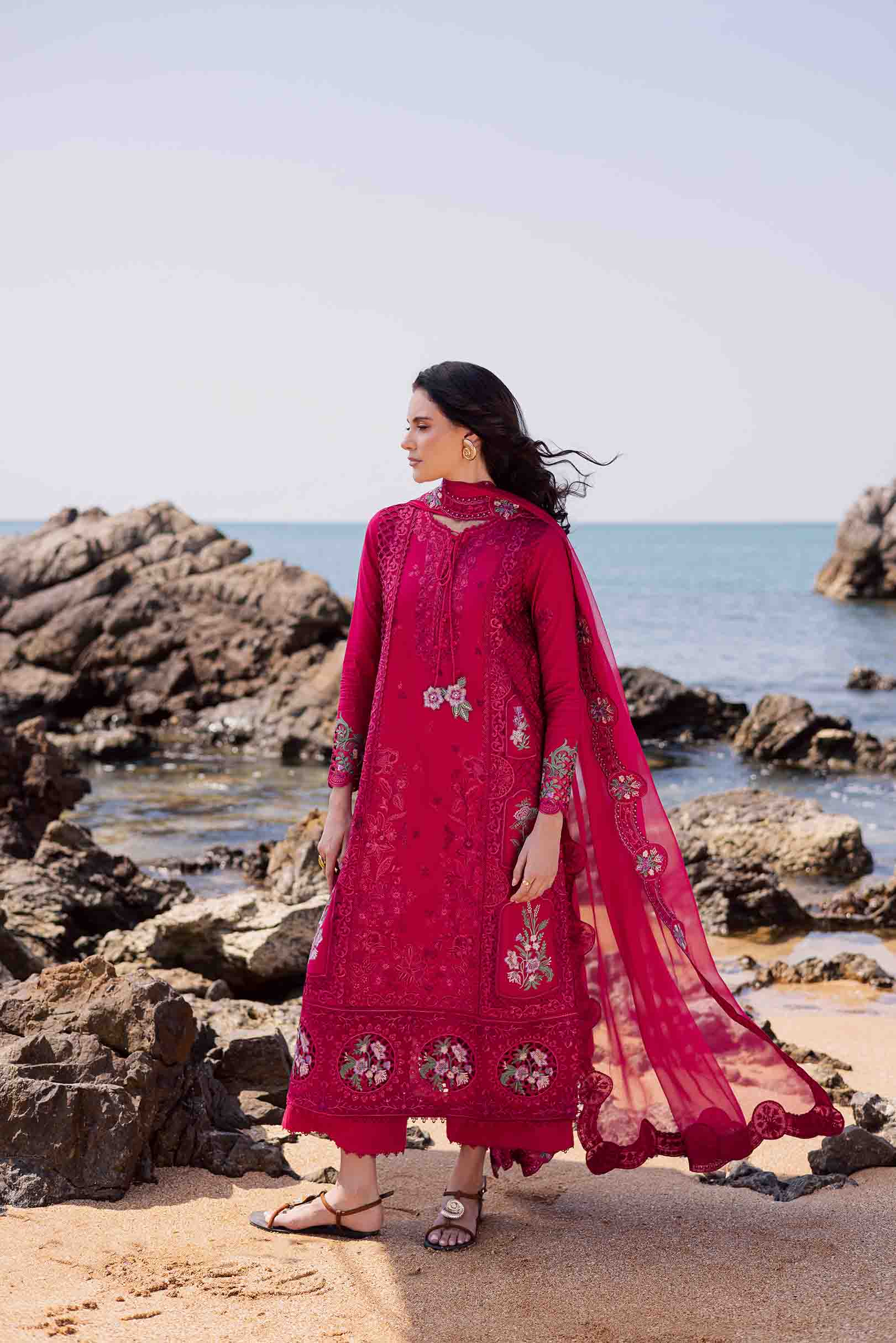 Wild Berry Pink Shirt Set