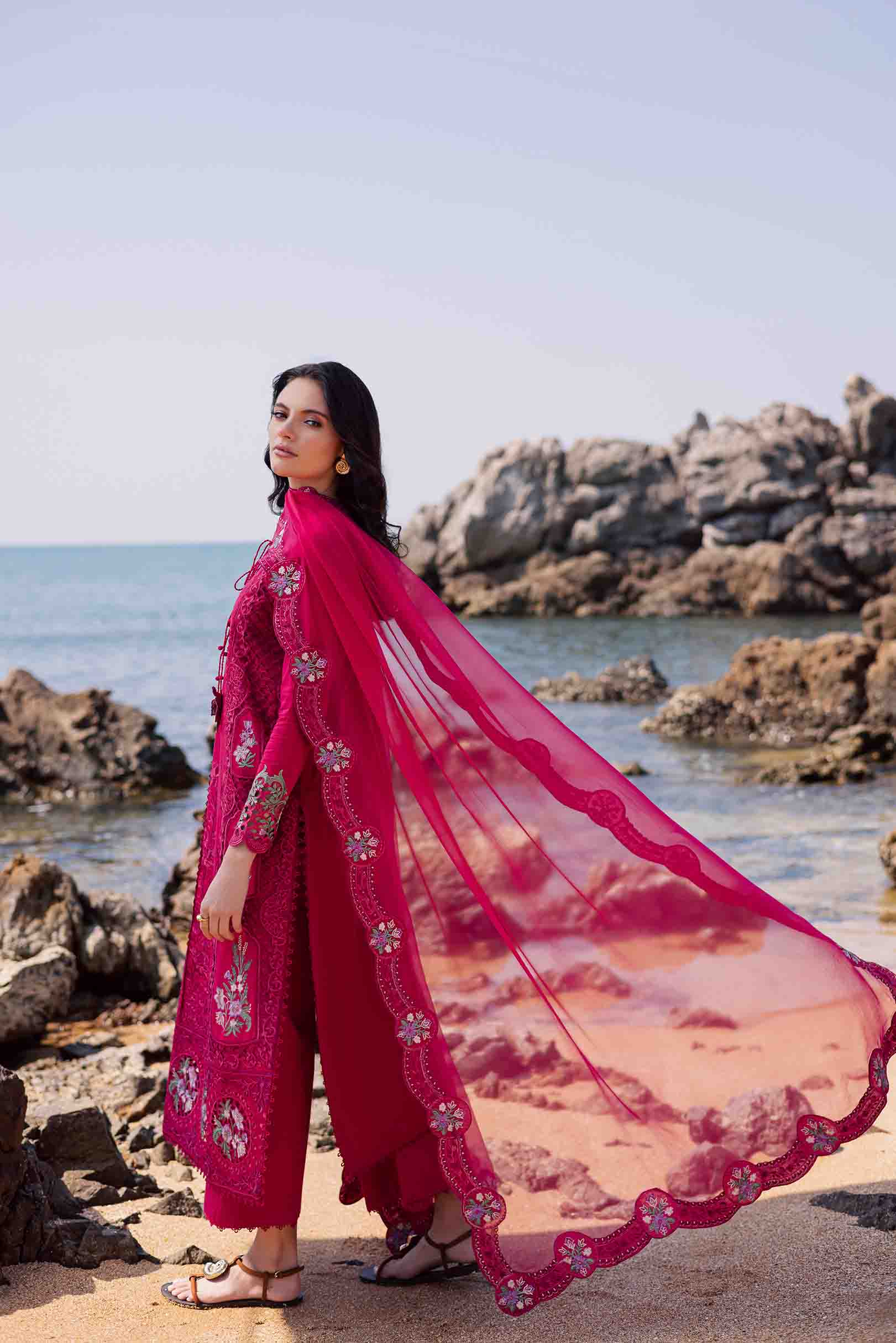 Wild Berry Pink Shirt Set