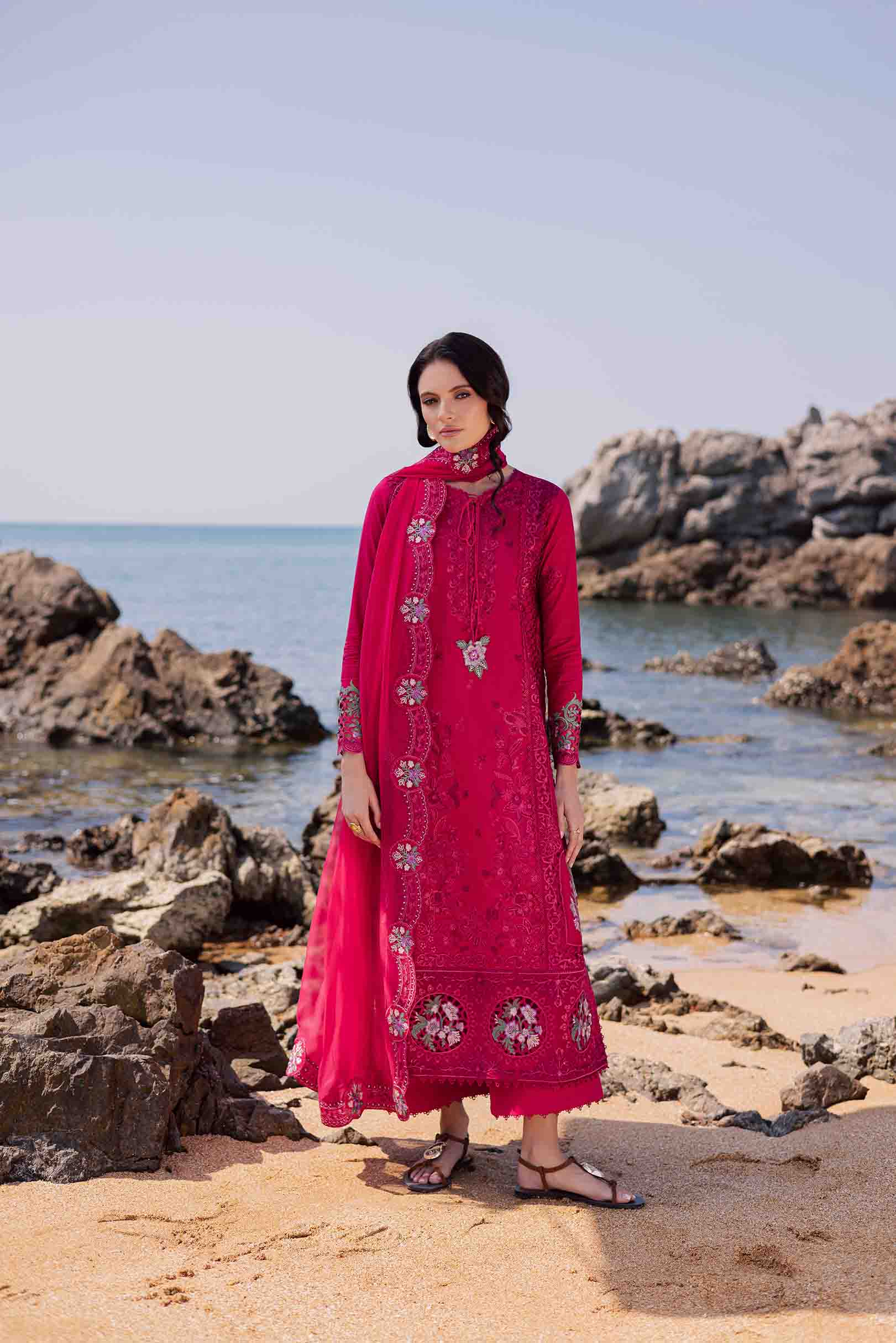 Wild Berry Pink Shirt Set