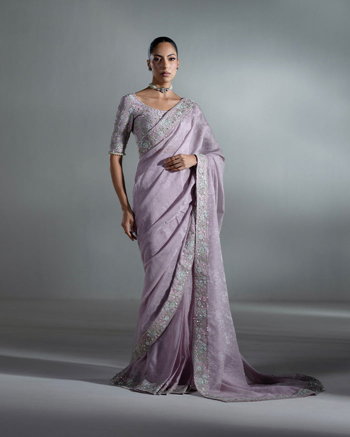 Multi Resham Saree