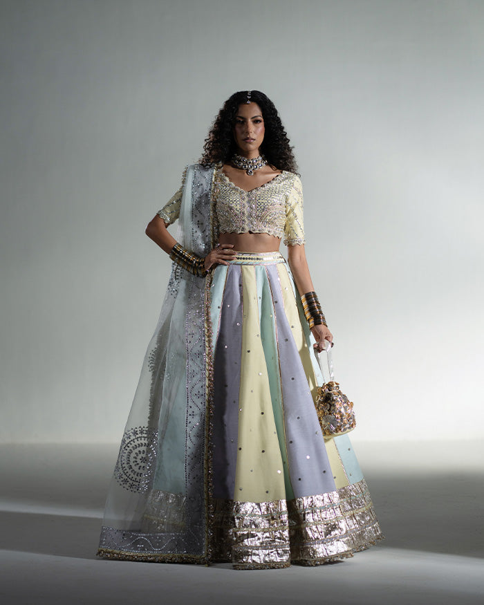 Aqua Gota Lehnga Choli