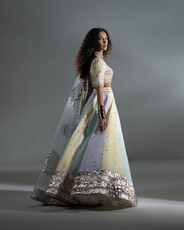 Aqua Gota Lehnga Choli