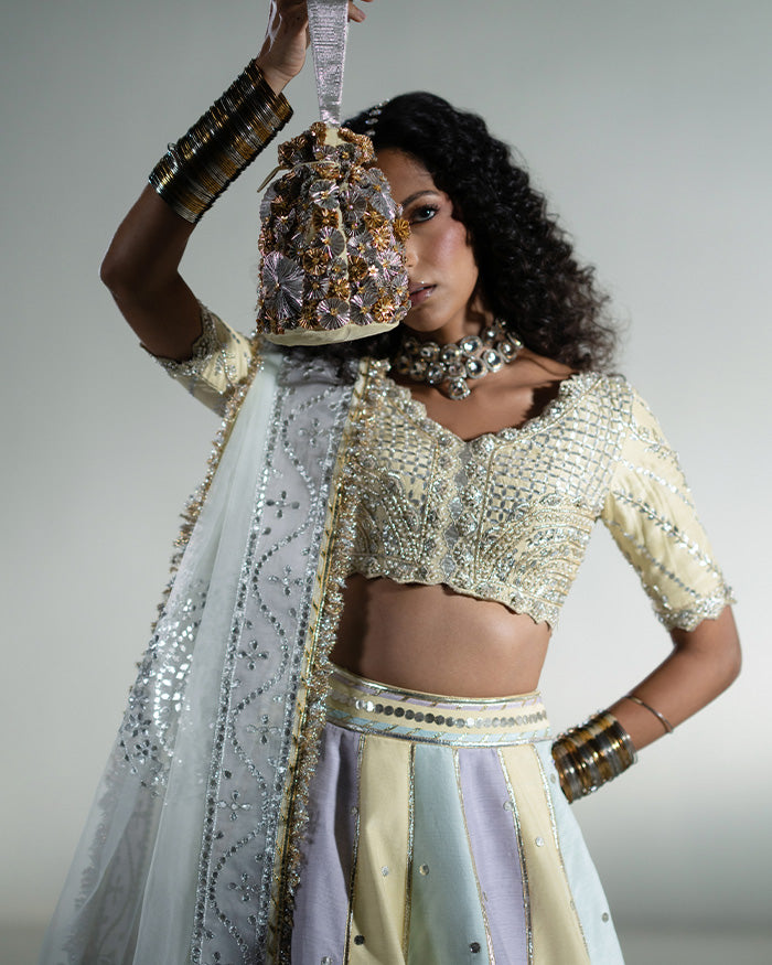 Aqua Gota Lehnga Choli