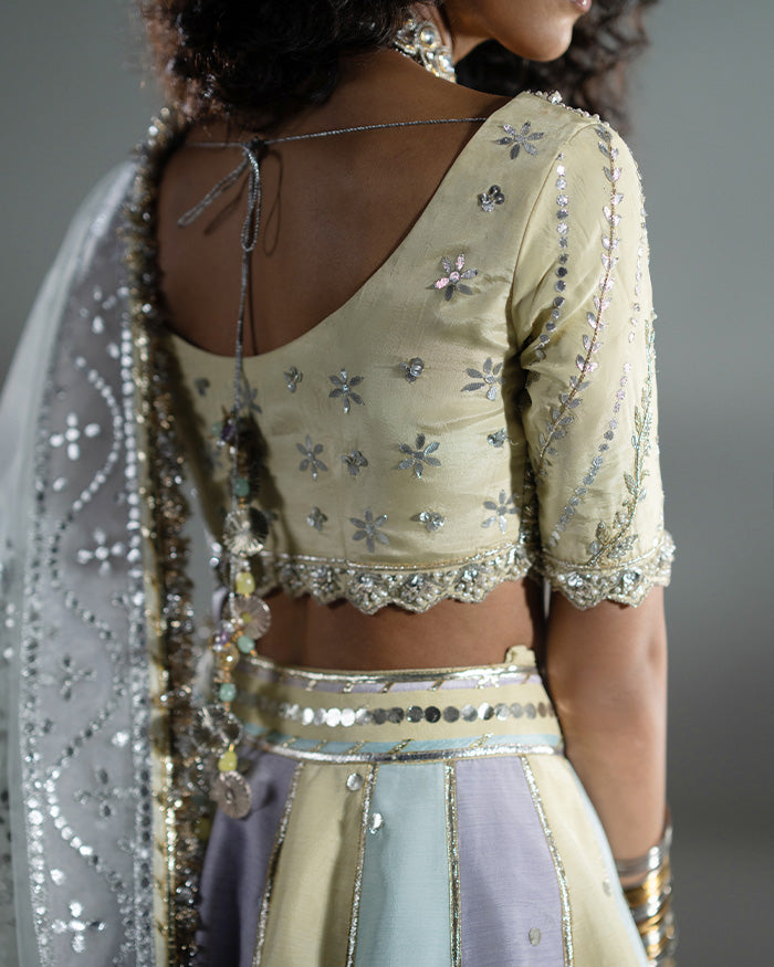 Aqua Gota Lehnga Choli