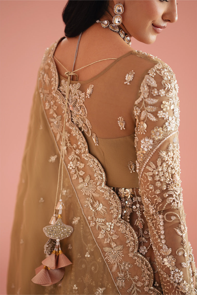 Olive Green Kalidaar, Lehnga & Dupatta